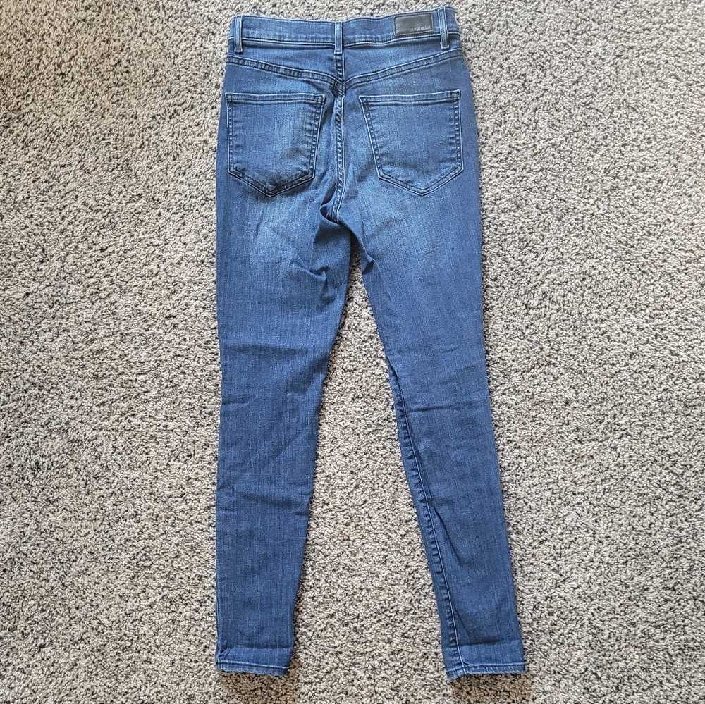 Express High Rise Skinny Jeans - Picture 2 of 4
